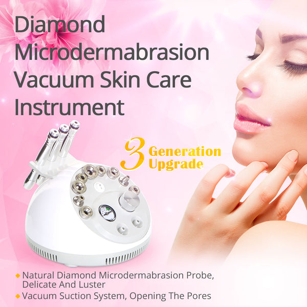 Diamond Microdermabrasion Vacuum Peeling Skin Rejuvenation Dermabrasion Machine for Spa Salon Studio Home Use | MS-21P2