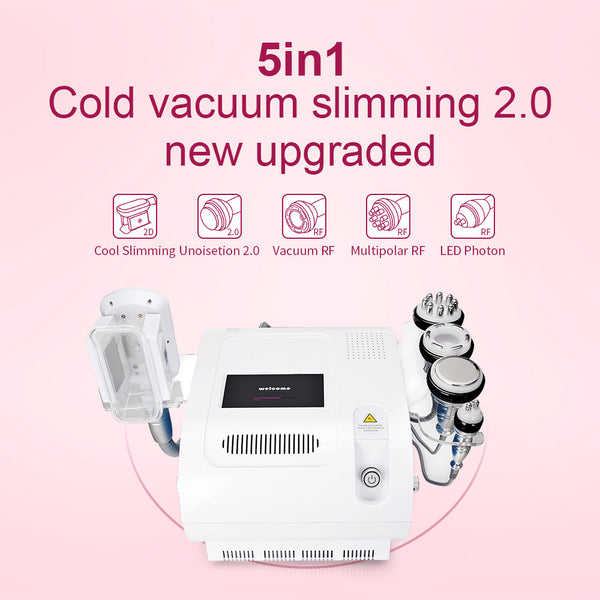 Body Shaping Vacuum radio frequency Cooling Vacuum System Fat Freeze Machine for Spa Salon Studio Home Use | WL-7007C