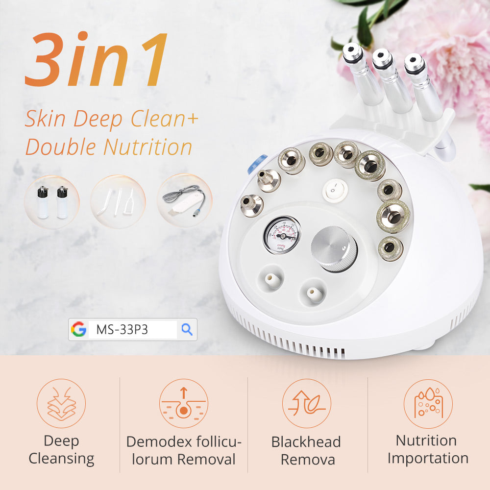 Dermabrasion Microdermabrasion Vacuum Pore Cleaning Machine for Spa