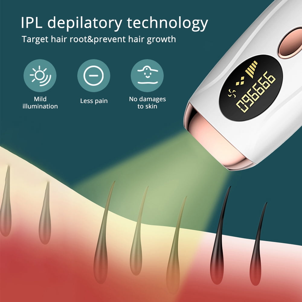 Suerbeaty IPL Hair Removal Laser Permanent Body epilator Painless Device 999,999 Flashes