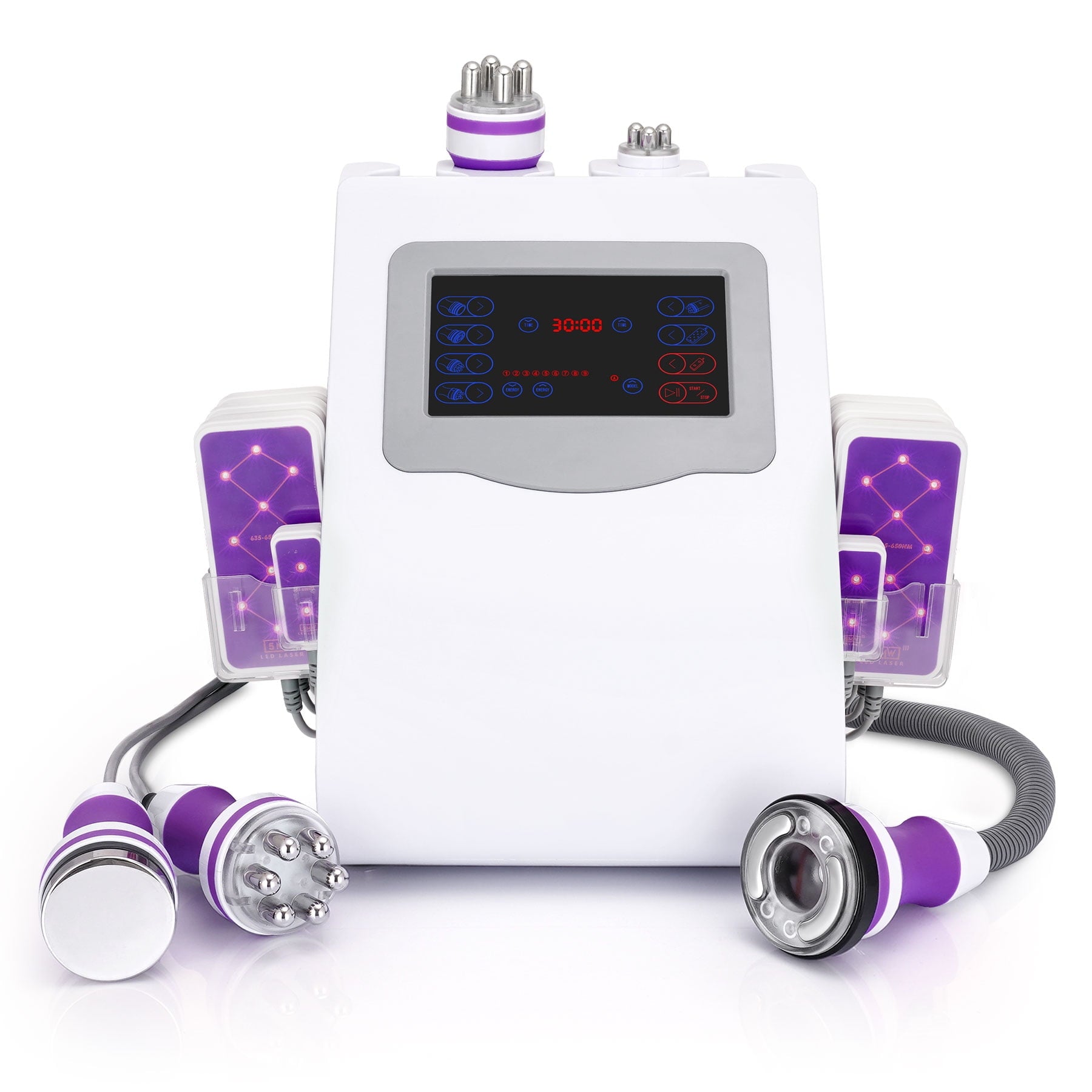 Suerbeaty 6in1 Vacuum Radio Frequency Slimming Cellulite Body Massage Machine For Home Spa Use