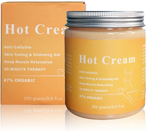 250g Anti Cellulite Hot Cream Fat Burner Gel Slimming Cream Massage Hot Anti-Cellulite Body Massager Weight Loss Cream