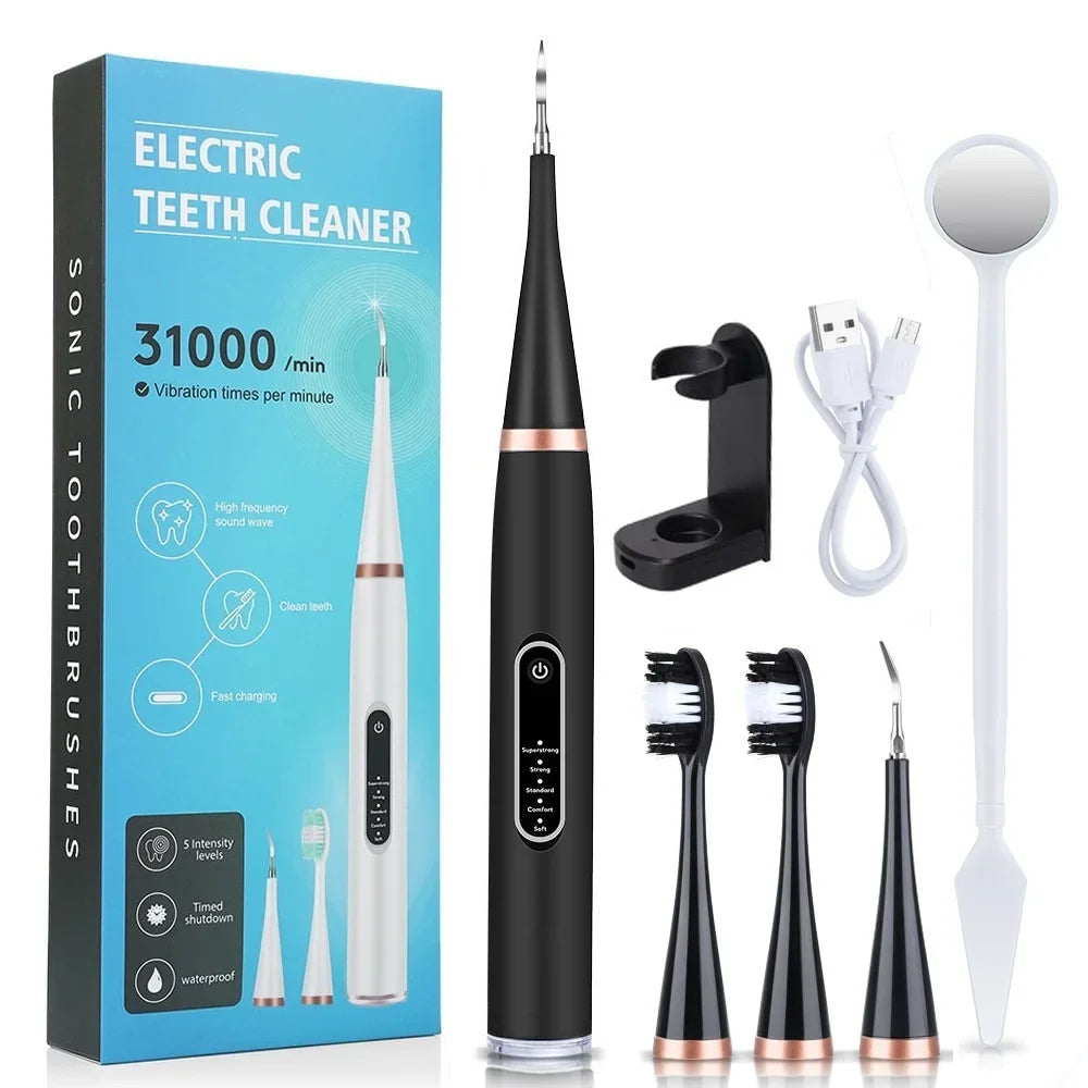 Dental Tartar Calculus Plaque Remover with Mouth Mirror