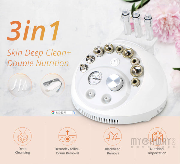 Facial Peeling Diamond Microdermabrasion Beauty Machine for Spa Home Use | MS-33P1