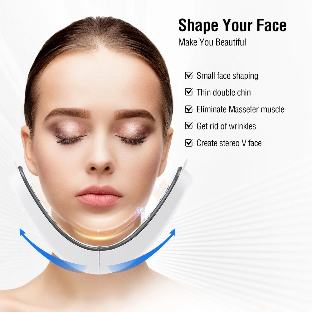 V-Face Lift Massager – Facial Contouring Device with 5 Modes