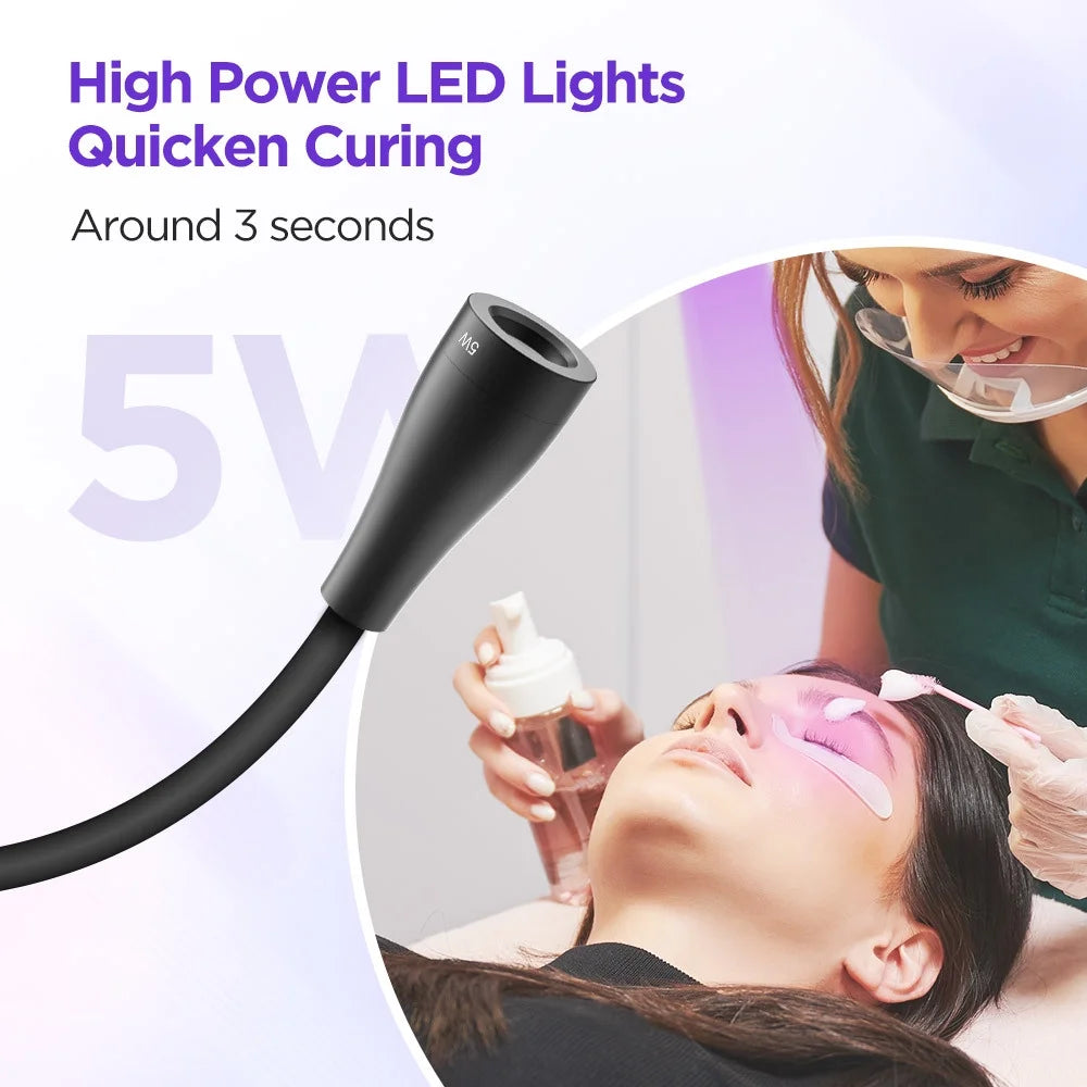 UV LED Lash Extension Lamp with Remote Control