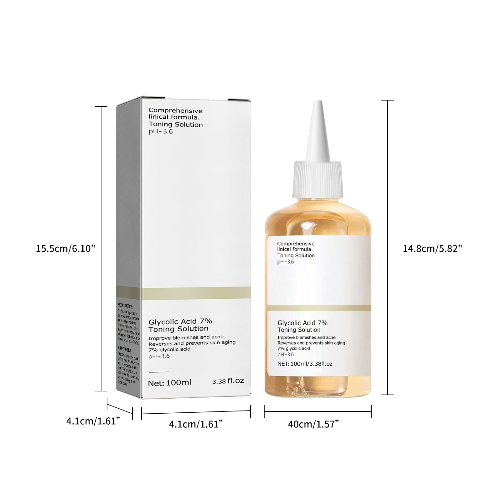 Glycolic Acid Toner 240ml Glycolic Acid 7% Exfoliating Toning Solution