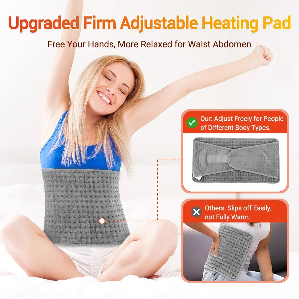 Electric Heating Pad with Massage