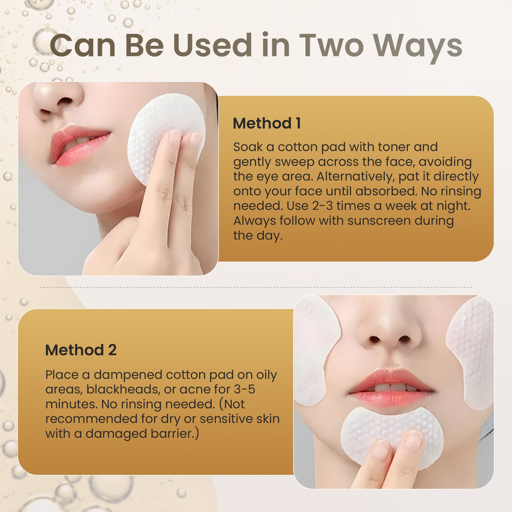 Glycolic Acid 7% Exfoliating Toner - 2 Pack (240ml x 2) – Gently Exfoliates & Hydrates