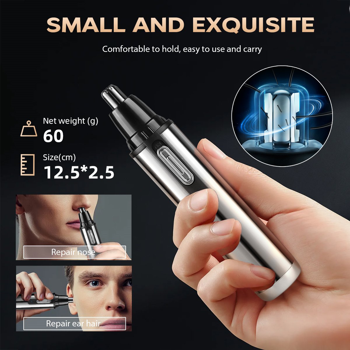 Professional Hair Clippers for Men, Cordless Clippers & Trimmers Set with LCD Display