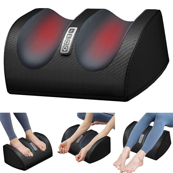 Suerbeaty Foot Massager Machine with Heat, Deep Tissue Massager for Foot Massage and Calf Massage, Gifts for Mom & Dad