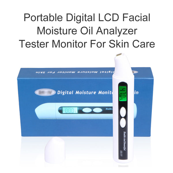 Portable Digital LCD Facial Moisture Oil Analyzer Tester Monitor Skin Care Beauty Equipment Home Use | TS-SK3