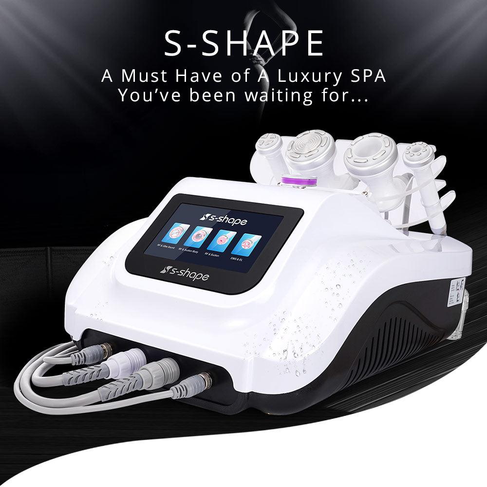 2021 Pro S-SHAPE 30k Cavitation RF Ultrasonic Vacuum EMS Body Slimming Machine - UULASER