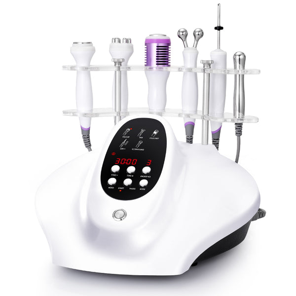 5 in 1 Ultrasound RF Bio Hot & Cold Hammer Skin Care Facial Rejuvenation Skin Lifting Machine For Spa Salon Home Use | LF-56D1