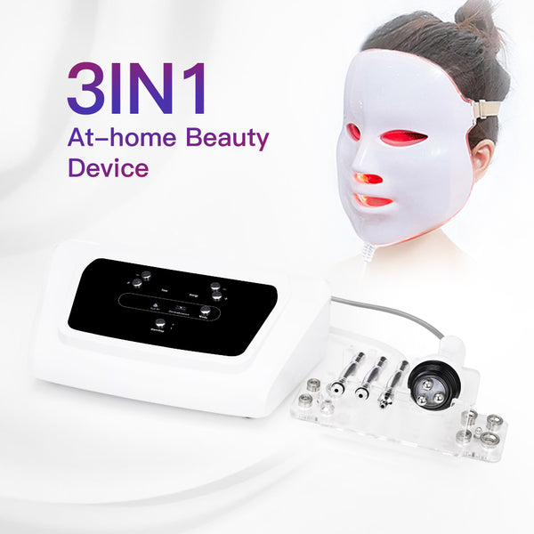 Professional Microdermabrasion Photon LED Therapy Facial Mask RF Facial Beauty Machine for Spa Home Use | MS-32J7