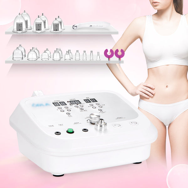 Vacuum Cupping Breast Enlarge EMS Breast Virbrating Body Shaping Lymph Detox Machine for Spa Salon Studio Home Use | BE-NF700