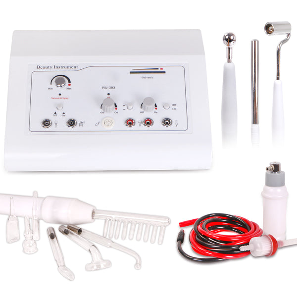 Multi-Function Machine HF Galvanic Vacuum 4in1 Beauty Machine for Spa Salon Studio Home Use | SR-RU303