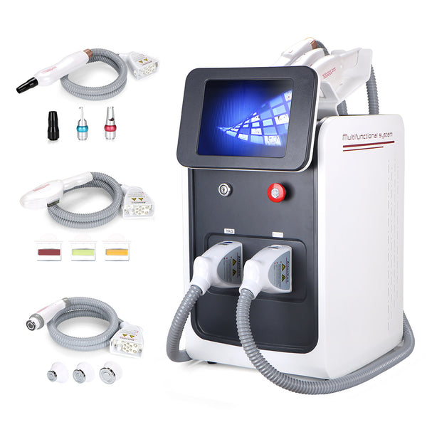 SHR Elight IPL Permanent Hair Removal 3 In 1 YAG Laser Tattoo Removal Machine for Spa Salon Studio Use | HR-AS1913