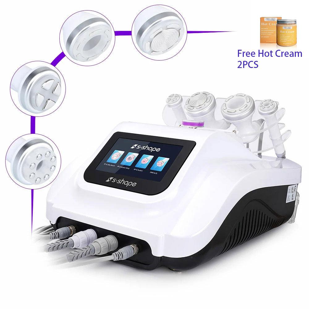S Shape 30K Cavitation RF Body Sculpting Facial Skin Care Beauty ...
