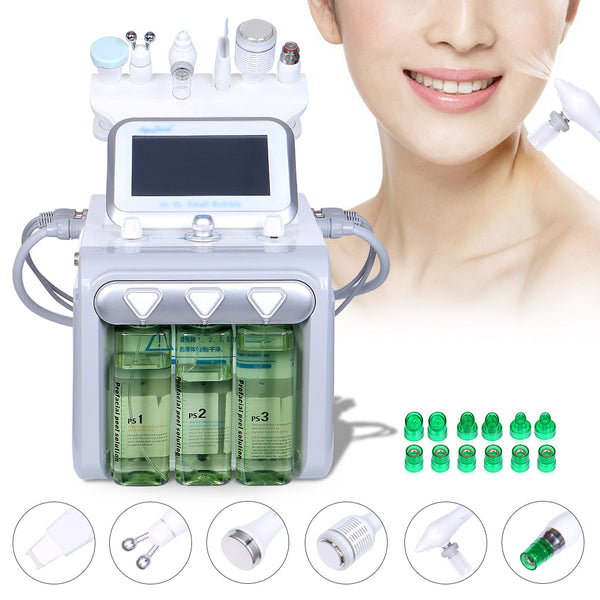 6 in 1 Water Dermabrasion Professional Hydro Dermabrasion Hydra Facial Skin Care Machine for Spa Salon Studio Home Use | SR-AF1318A