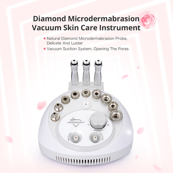 Diamond Microdermabrasion Facial Vacuum Peel Skin Care Machine for Spa Salon Studio Home Use | MS-21P2N