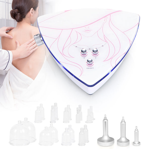Vacuum Therapy Metal Rollers Massage Breast Enlargement Lymph Detox Breast Lifting Machine for Home Use | MS-22Y7F